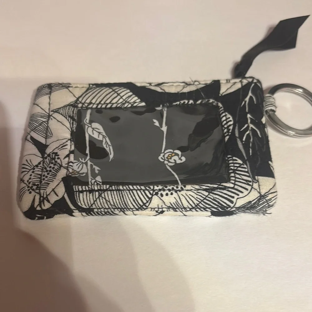 Vera Bradley Black and White Floral Tote and Bundle - Picture 6 of 15